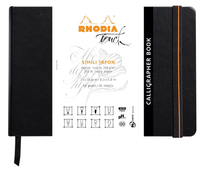 RHD Touch Calligrapher Book-Carnet-Rhodia-A5-Papeterie du Dôme