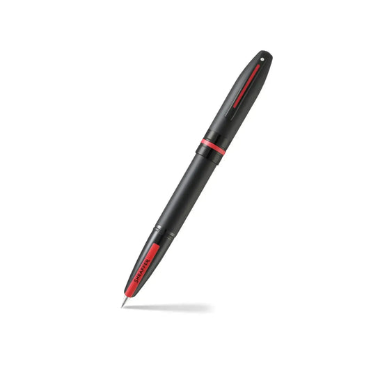 SHF ICON 9108 Noir et Rouge Stylo Plume-Stylo Plume-Sheaffer-Papeterie du Dôme