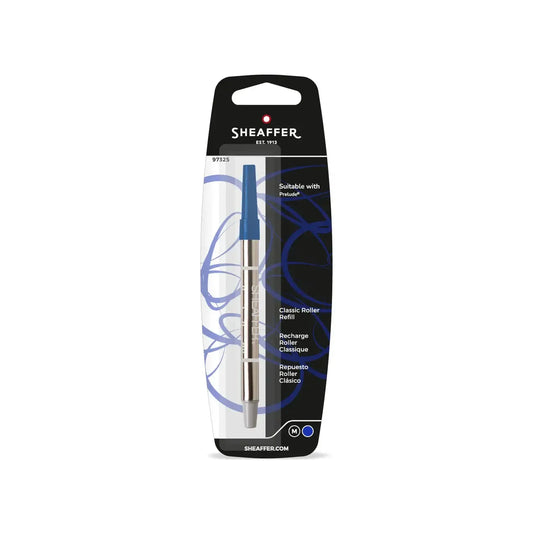 SHF Recharge Classic Stylo Roller-Recharge Stylos-Sheaffer-Bleu-M Médium-Papeterie du Dôme