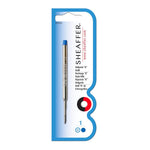 SHF Recharge K Bille-Recharge Stylos-Sheaffer-Bleu-M Médium-Papeterie du Dôme