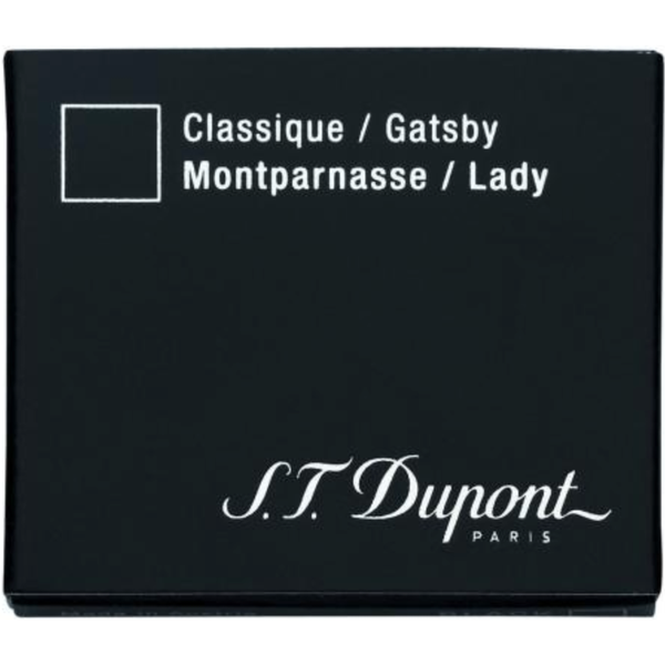 STD Boîte 6 Cartouches-Encre-S.T. Dupont-Bleu nuit pour anciens modèles-Papeterie du Dôme