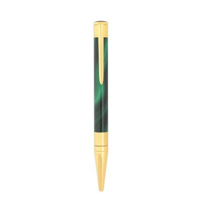 STD Initial Géode Vert Doré Stylo Bille-Stylo Bille-S.T. Dupont-Papeterie du Dôme