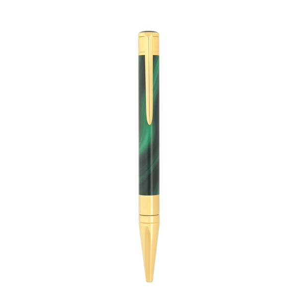 STD Initial Géode Vert Doré Stylo Bille-Stylo Bille-S.T. Dupont-Papeterie du Dôme