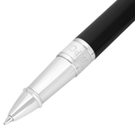 STD Initial Noir Chromé Stylo Roller-Stylo Roller-S.T. Dupont-Papeterie du Dôme