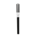 STD Initial Noir Chromé Stylo Roller-Stylo Roller-S.T. Dupont-Papeterie du Dôme