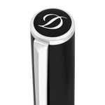 STD Initial Noir Chromé Stylo Roller-Stylo Roller-S.T. Dupont-Papeterie du Dôme