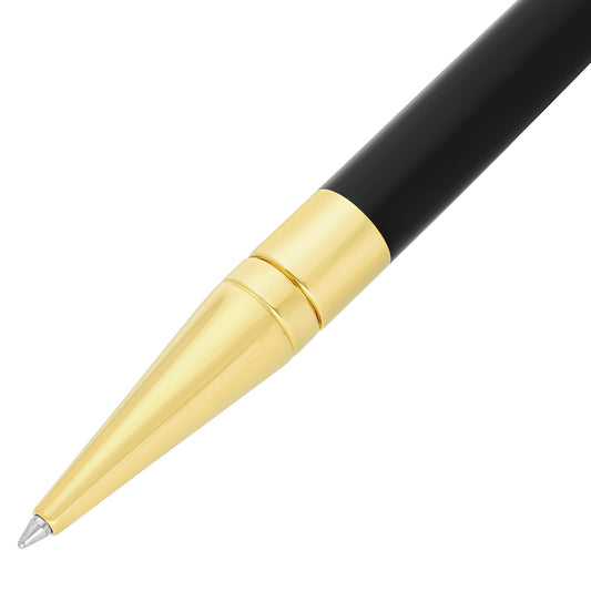 STD Initial Noir Doré Stylo Bille-Stylo Bille-S.T. Dupont-Papeterie du Dôme