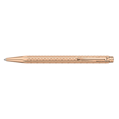 Stylo Bille Caran d'Ache Ecridor Damier Rose-Stylo Bille-Caran d'Ache-Papeterie du Dôme