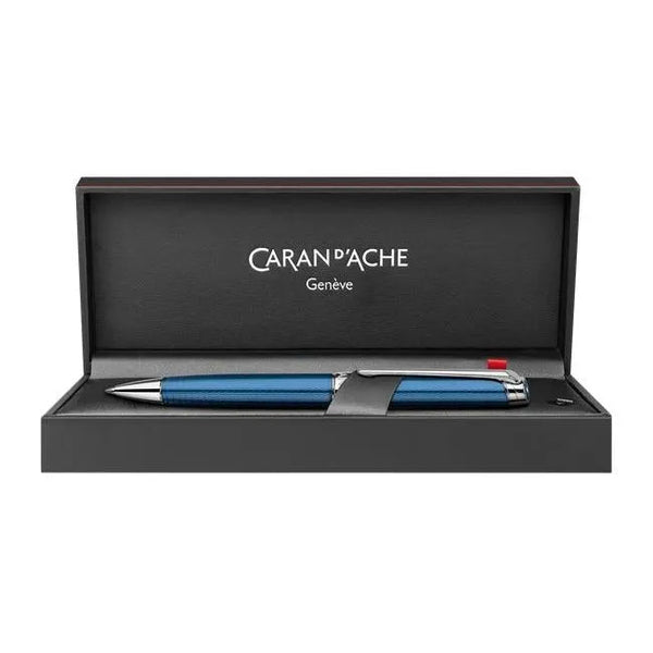 Stylo Bille Caran d'Ache Léman Grand Bleu-Stylo Bille-Caran d'Ache-Papeterie du Dôme