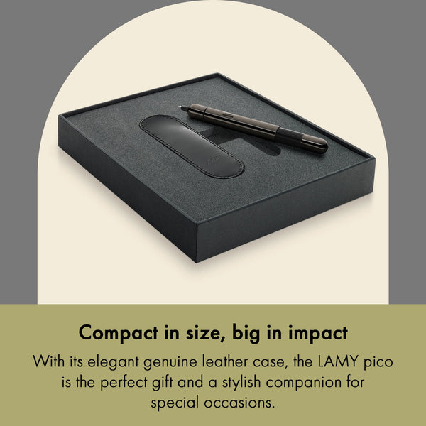 Stylo Bille Lamy Pico Lx Ruthénium Parure-Stylo Bille-Lamy-Papeterie du Dôme