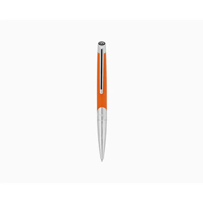 Stylo Bille S.T. Dupont Défi Millennium Argenté Orange-Stylo Bille-S.T. Dupont-Papeterie du Dôme