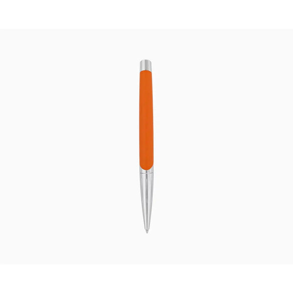 Stylo Bille S.T. Dupont Défi Millennium Argenté Orange-Stylo Bille-S.T. Dupont-Papeterie du Dôme