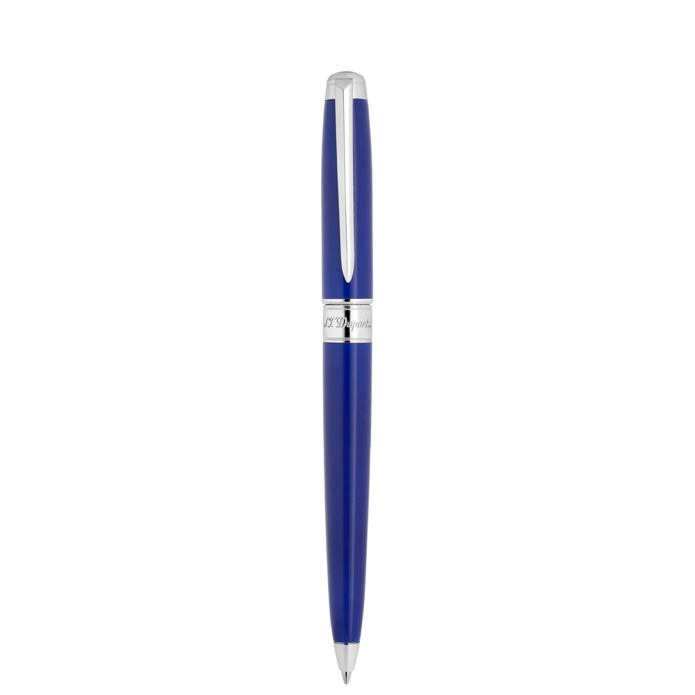 Stylo Bille S.T. Dupont Line D Médium Eternity Bleu-Stylo Bille-S.T. Dupont-Papeterie du Dôme