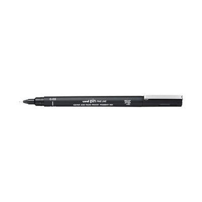 Stylo Feutre Uni-ball UNI Feutre Pin-Stylo Feutre-Uni-ball-0.03 mm-Noir-Papeterie du Dôme
