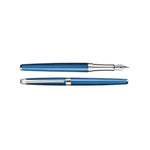 Stylo Plume Caran d'Ache Léman Slim Grand Bleu-Stylo Plume-Caran d'Ache-Papeterie du Dôme