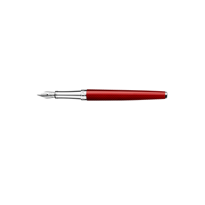 Stylo Plume Caran d'Ache Léman Slim Rouge Carmin-Stylo Plume-Caran d'Ache-Papeterie du Dôme