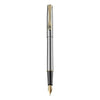 DPM Traveler Golden Steel Fountain Pen