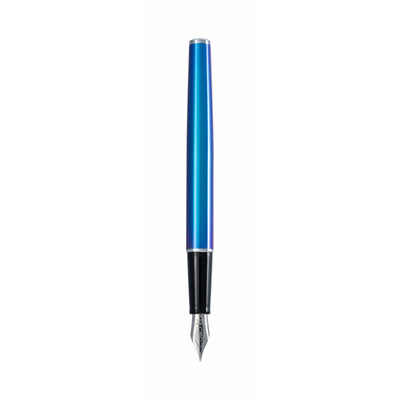 Stylo Plume Diplomat Traveller Funky Blue - Bleu-Stylo Plume-Diplomat-Papeterie du Dôme