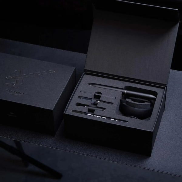 Stylo Plume Novium Design NVM Hoverpen Future et Roller-Stylo Plume-Novium Design-Papeterie du Dôme