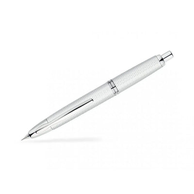 Stylo Plume Pilot Capless Attributs Rhodiés Graphite Blanc-Stylo Plume-Pilot-Papeterie du Dôme