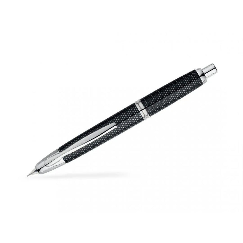 Stylo Plume Pilot Capless Attributs Rhodiés Graphite Noir-Stylo Plume-Pilot-Papeterie du Dôme