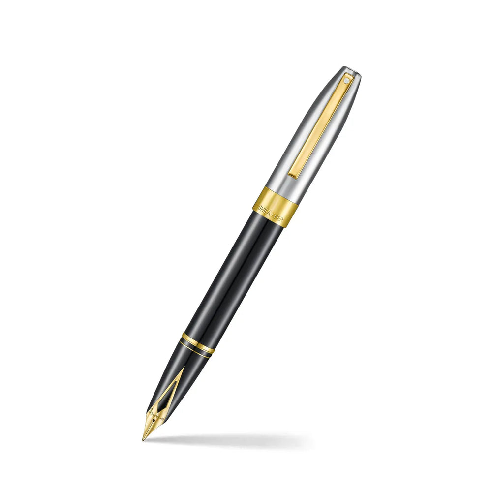Stylo Plume Sheaffer Legacy-Stylo plume-Sheaffer-Chrome/Gold pvd-Fine-Papeterie du Dôme