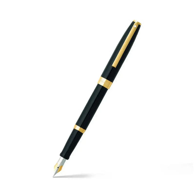 Stylo Plume Sheaffer Sagaris Noir Doré-Stylo Plume-Sheaffer-Papeterie du Dôme