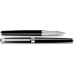 Stylo Roller Caran d'Ache Léman Slim Noir Ébène-Stylo Roller-Caran d'Ache-Papeterie du Dôme