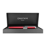 Stylo Roller Caran d'Ache Léman Slim Rouge-Stylo Roller-Caran d'Ache-Papeterie du Dôme