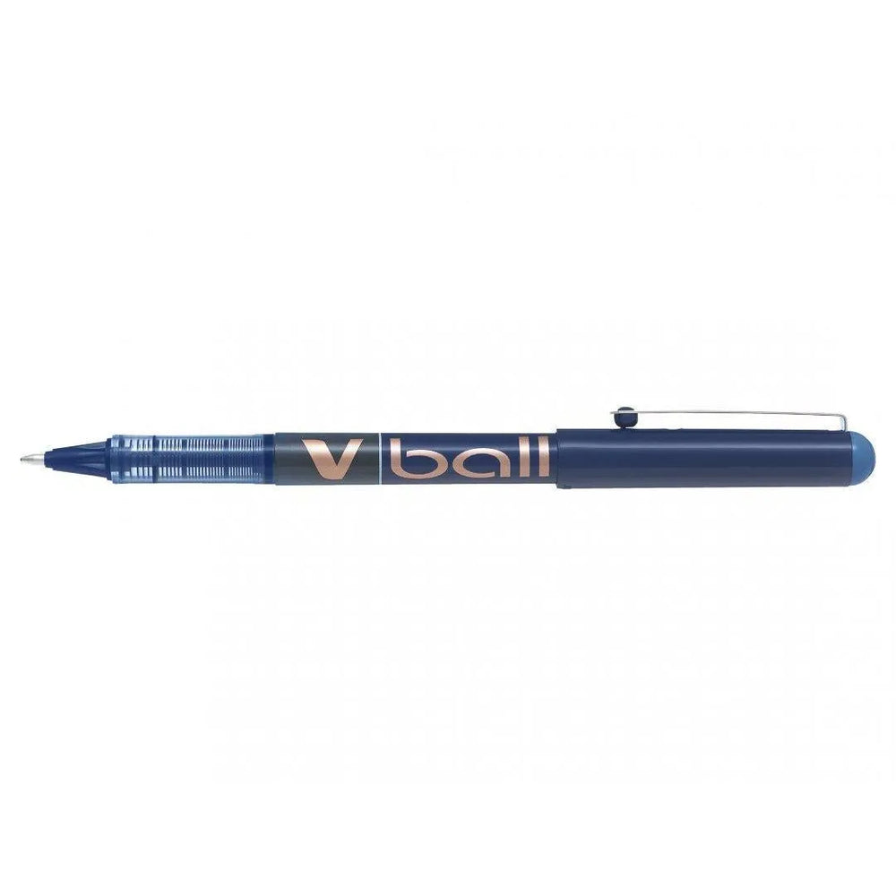 Stylo Roller Pilot Basics V-Ball Liquide Large-Stylo Roller-Pilot Basics-Bleu-Papeterie du Dôme