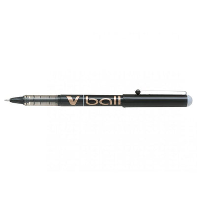 Stylo Roller Pilot Basics V-Ball Liquide Large-Stylo Roller-Pilot Basics-Noir-Papeterie du Dôme