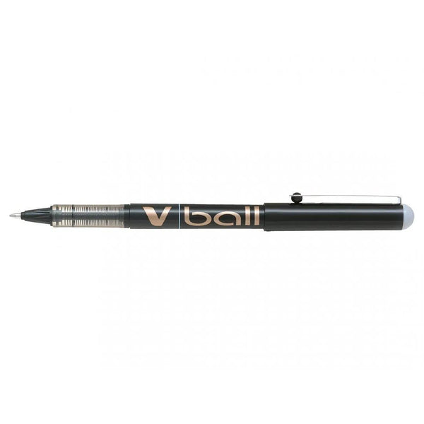 Stylo Roller Pilot Basics V-Ball Liquide Large-Stylo Roller-Pilot Basics-Noir-Papeterie du Dôme