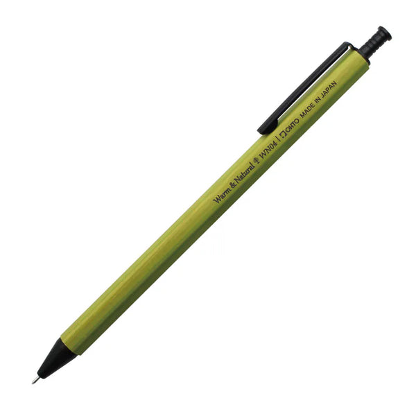 Stylo gel en bois OHTO WN04, 0,4 mm-MARK'S EUROPE-WN04-Vert-Papeterie du Dôme