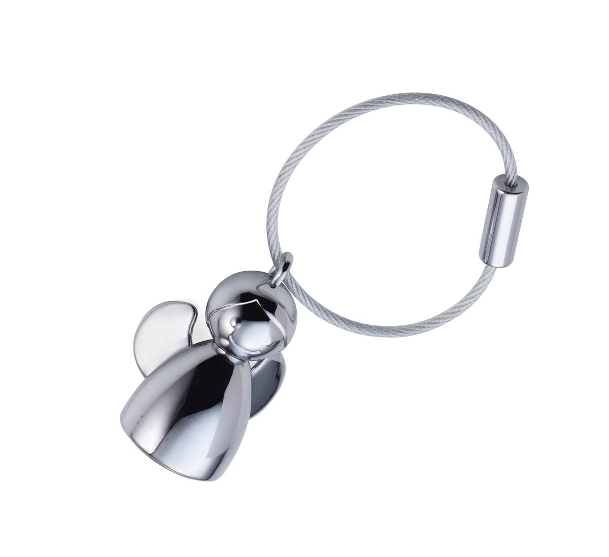 TRK Porte Clés "Angelina"-Porte Clés-Troika-Argent-Papeterie du Dôme