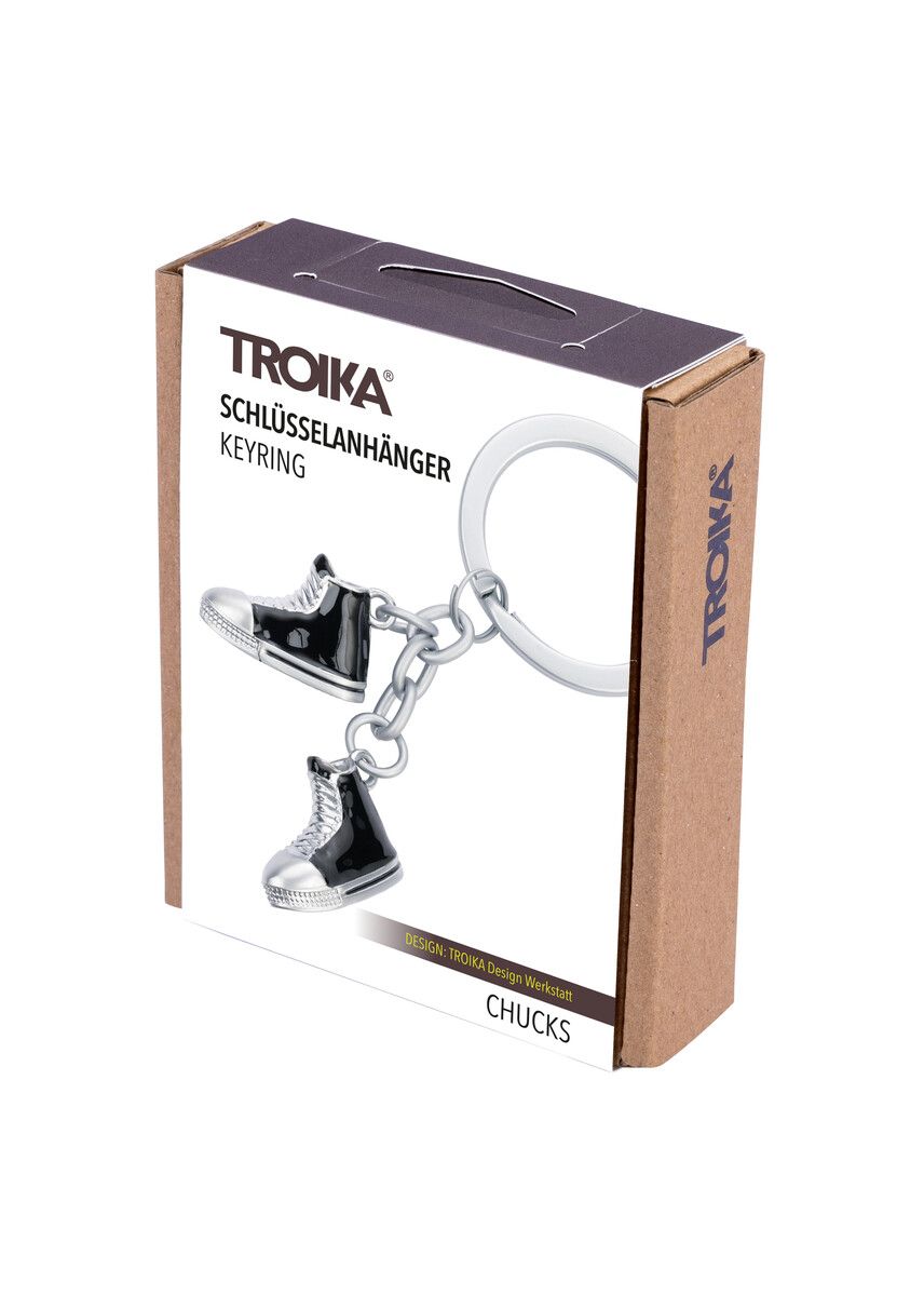TRK Porte Clés "Chucks"-Porte Clés-Troika-Papeterie du Dôme