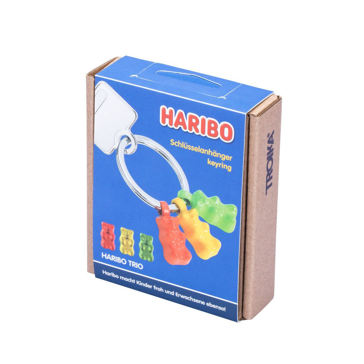 TRK Porte Clés Haribo Ourson Trio-Porte Clés-Troika-Papeterie du Dôme