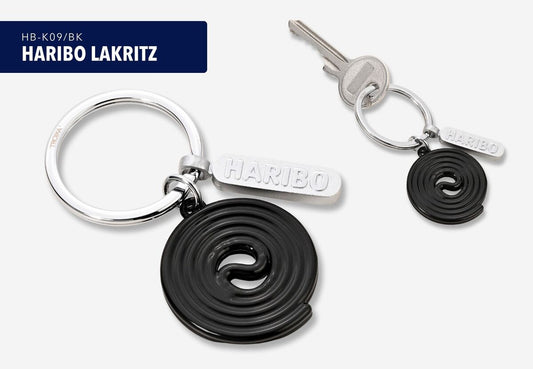 TRK Porte Clés Haribo Réglisse-Porte Clés-Troika-Papeterie du Dôme