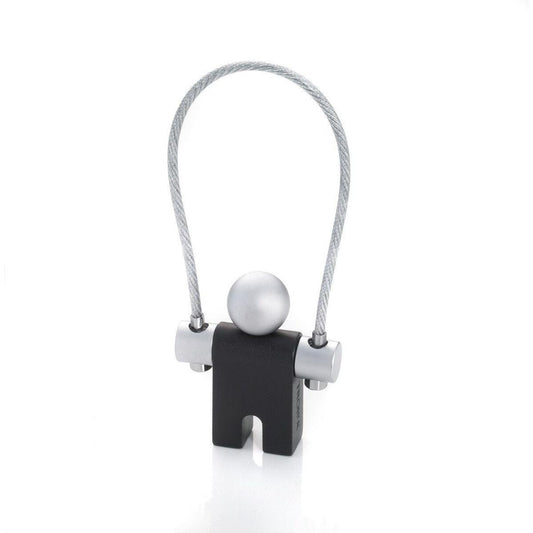 TRK Porte Clés "Jumper"-Porte Clés-Troika-Noir-Papeterie du Dôme