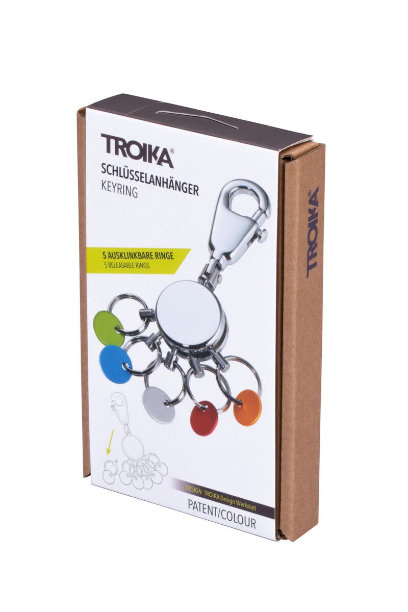 TRK Porte Clés "Pantent"-Porte Clés-Troika-Papeterie du Dôme