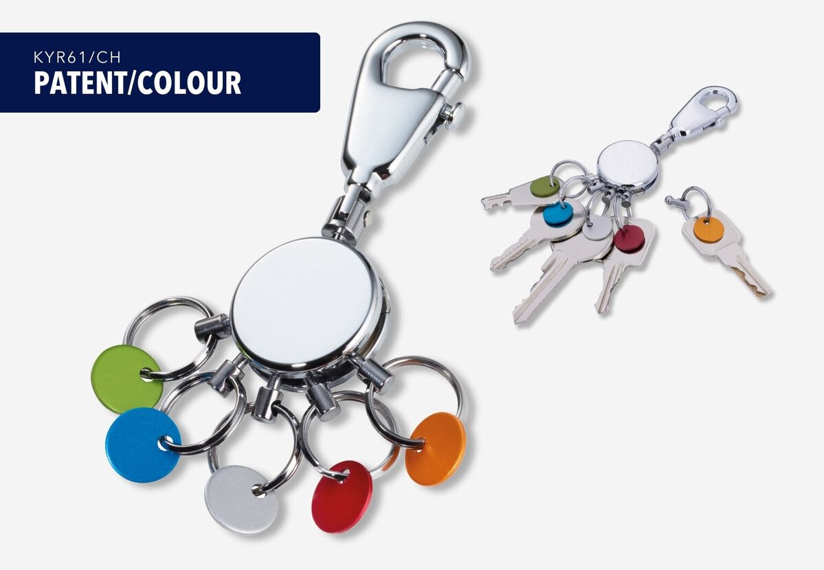 TRK Porte Clés "Pantent"-Porte Clés-Troika-Papeterie du Dôme