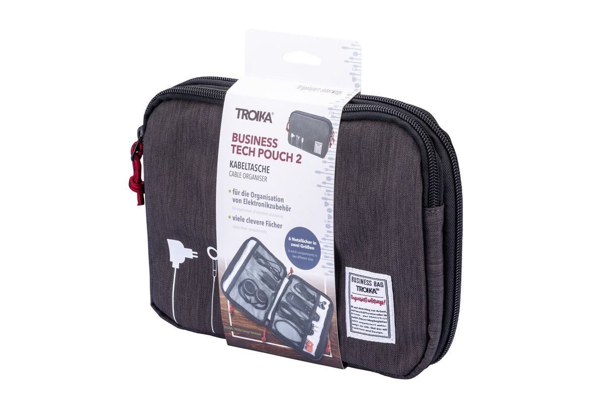 TRK Tech Pouch 2-Pochette-Troika-Papeterie du Dôme