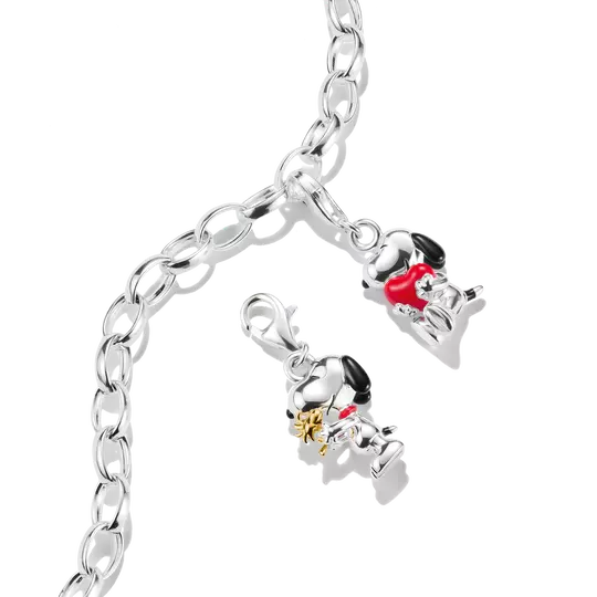 TSB Peanuts™ Charm Snoopy avec Woodstock Friends – Original-Bijoux-Thomas Sabo-Papeterie du Dôme