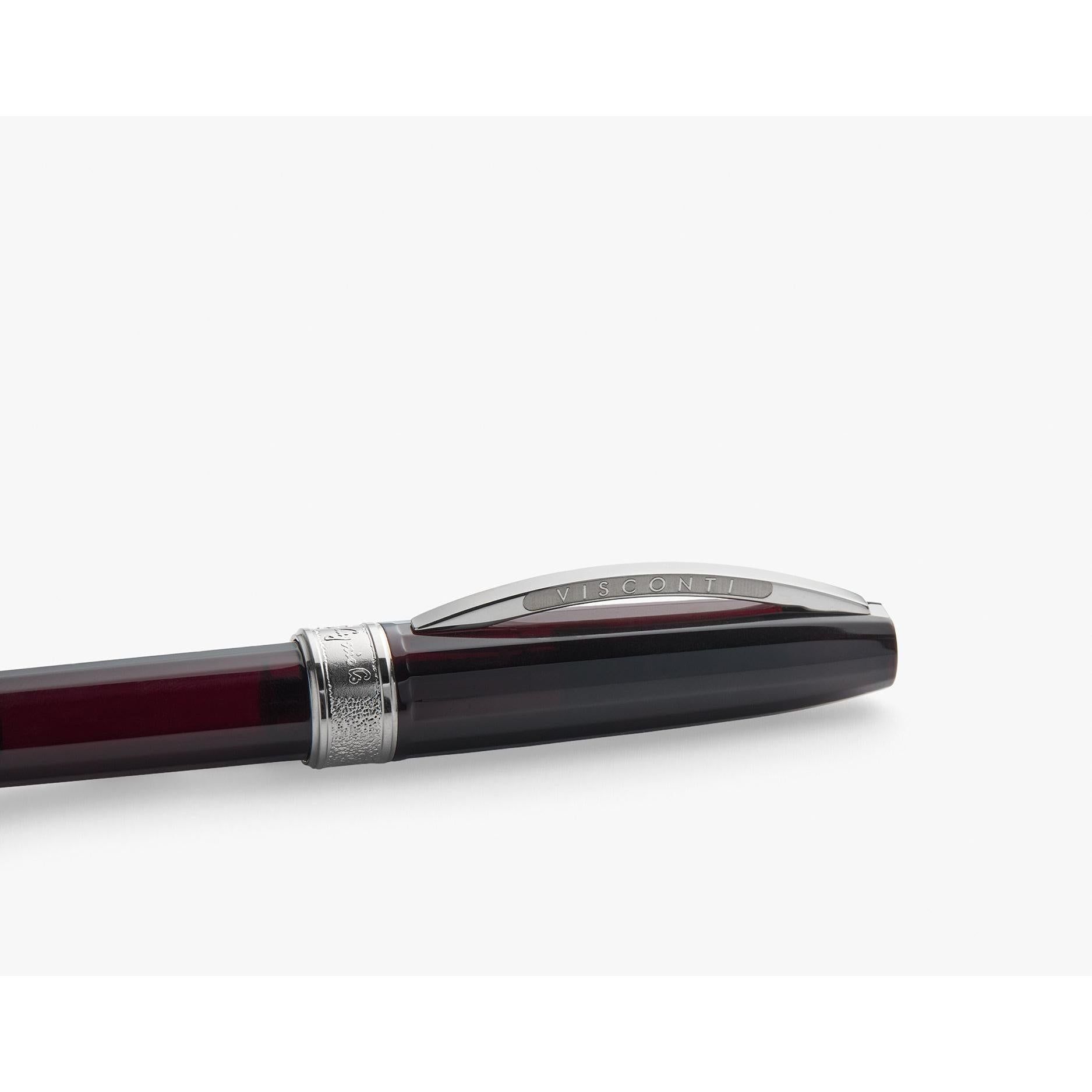 VSC Michelangelo Noir Stylo Roller-Stylo Roller-Visconti-Papeterie du Dôme