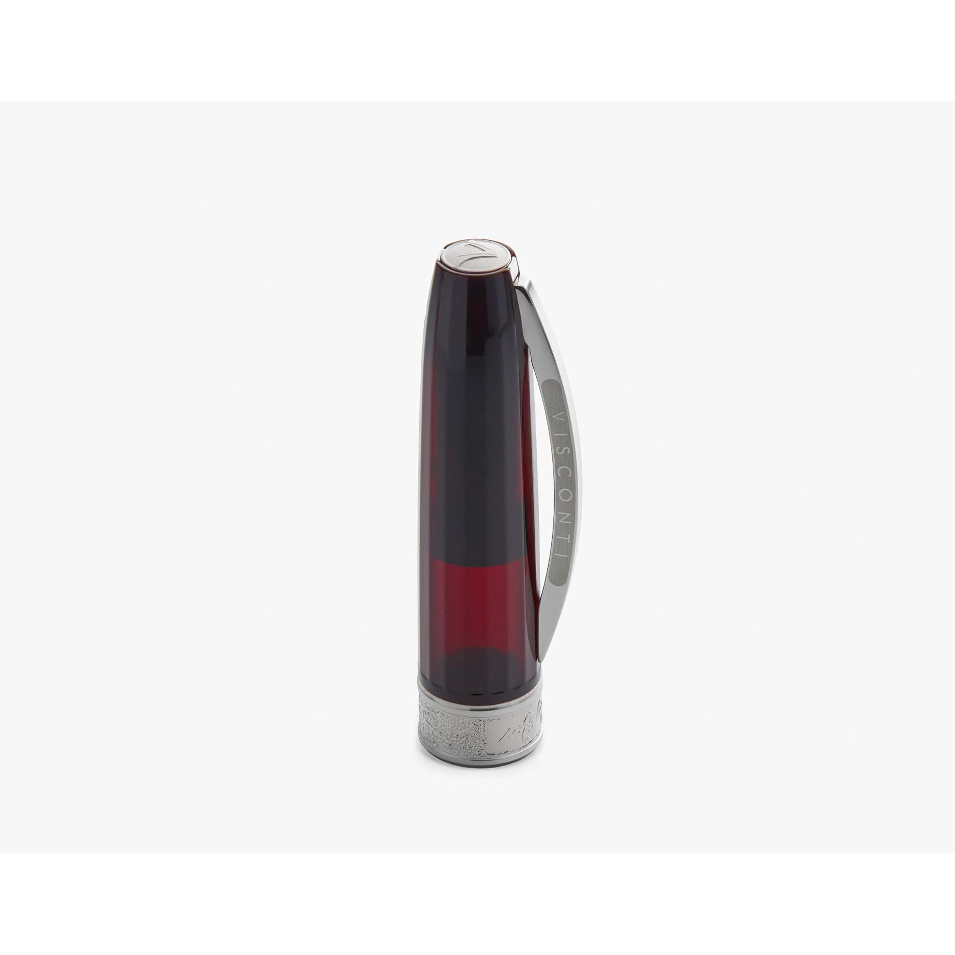 VSC Michelangelo Rouge Stylo Roller-Stylo Roller-Visconti-Papeterie du Dôme
