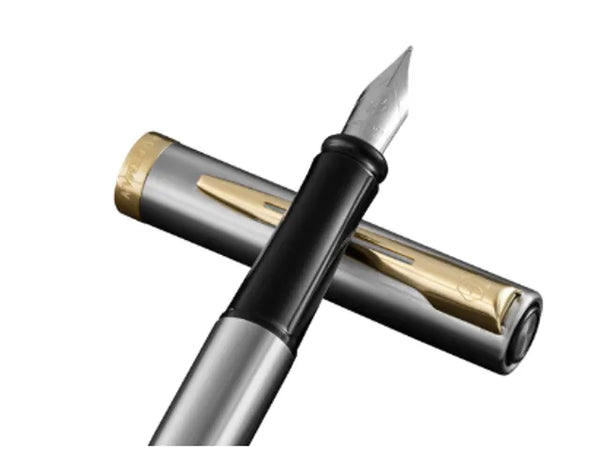 WMN Allure Impression Acier GT Stylo Plume-Stylo Plume-Waterman-Papeterie du Dôme
