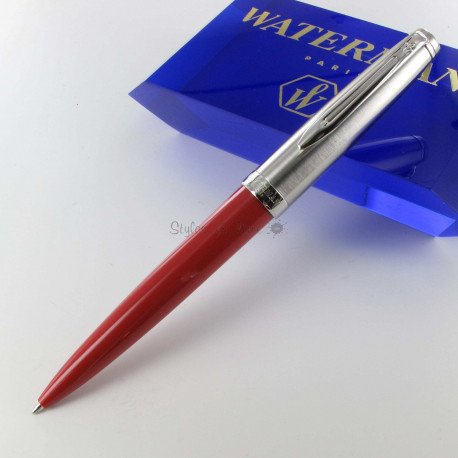 WMN Emblème Rouge Stylo Bille-Stylo Bille-Waterman-Papeterie du Dôme