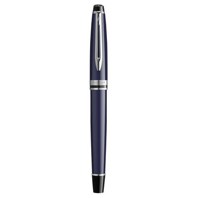 WMN Expert Bleu Chromé Stylo Plume-Stylo Plume-Waterman-Papeterie du Dôme