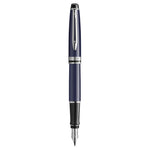 WMN Expert Bleu Chromé Stylo Plume-Stylo Plume-Waterman-Papeterie du Dôme