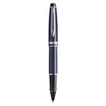 WMN Expert Bleu Chromé Stylo Roller-Stylo Roller-Waterman-Papeterie du Dôme