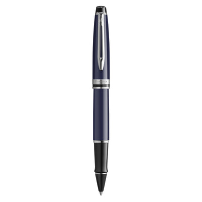 WMN Expert Bleu Chromé Stylo Roller-Stylo Roller-Waterman-Papeterie du Dôme